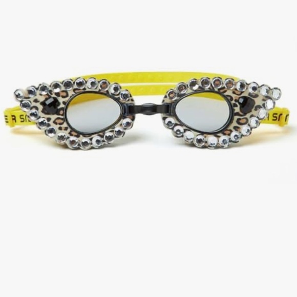 Born to Be Wild swimming goggles by Super Smalls one size adjustable new in box - Picture 1 of 8